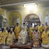 В день памяти святого Александра Невского сонм архипастырей Северного Кавказа совершил Литургию в кафедральном соборе Махачкалы