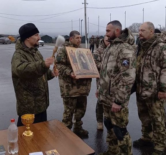 Руководитель епархиального отдела по взаимодействию с вооруженными силами посетил посетил Российский Университет Спецназа в городе Гудермес Чеченской Республики.