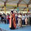 Клирик Махачкалинской епархии поздравил с Пасхой приехавших в Дагестан белгородцев